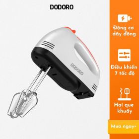 Máy đánh trứng 7 cấp độ DODORO- Bảo Hành 18 tháng